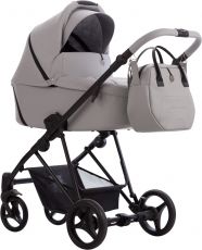 Детская коляска 2 в 1 Bebetto Yoddi Pro 02 (серый)